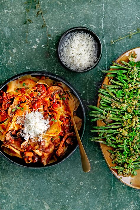 Pappardelle Met Portobello En Parmezaan Delicious Magazine