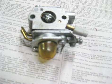 Homelite Trimmer UT33600 UT33600A Carburetor Assembly Part 308054077