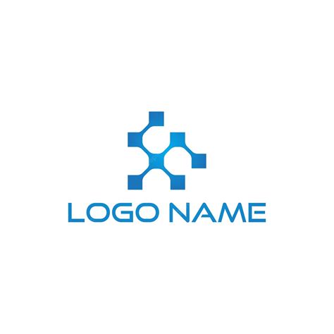 Premium Vector | Vector tech logo design illustration