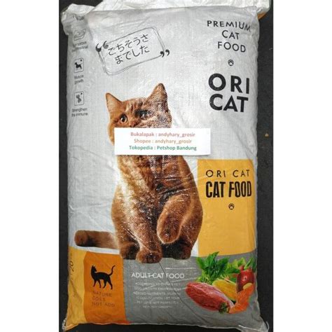 Jual Ori Cat 20 Kg Dry Cat Food Makanan Kucing Kering OriCat 20kg