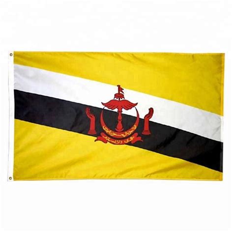 Detail Bendera Negara Brunei Darussalam Koleksi Nomer 11