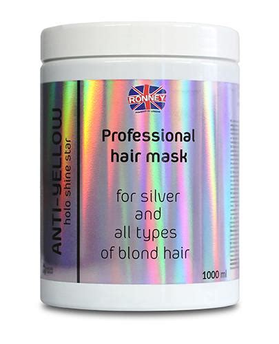 Ronney Holo Shine Star Anti Yellow Mask Maska Do W Os W Blond