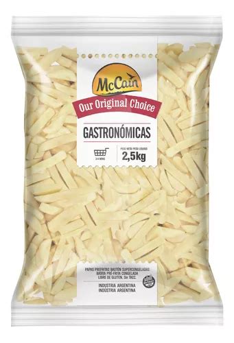 Papas Fritas Congeladas Mccain Gastronomicas X 2 5kg MercadoLibre