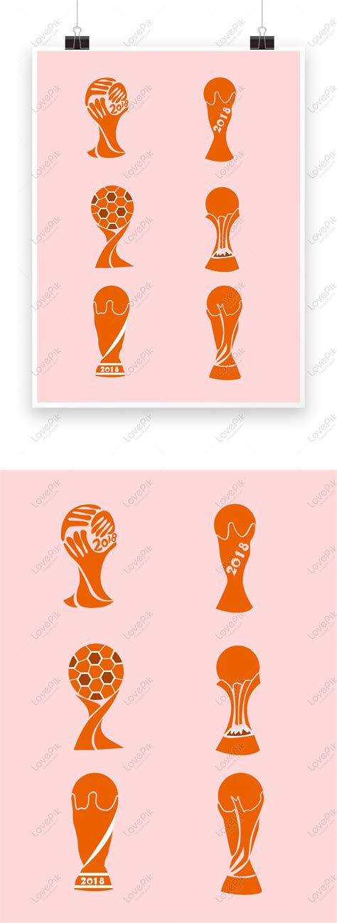 Russia World Cup Trophy Football Trophy Design Element PNG Image PSD ...