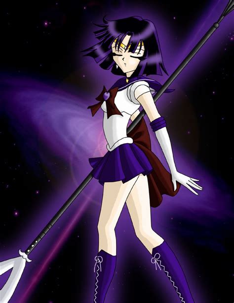 Super Sailor Saturn By Amayakouryuu On Deviantart Sailor Saturn