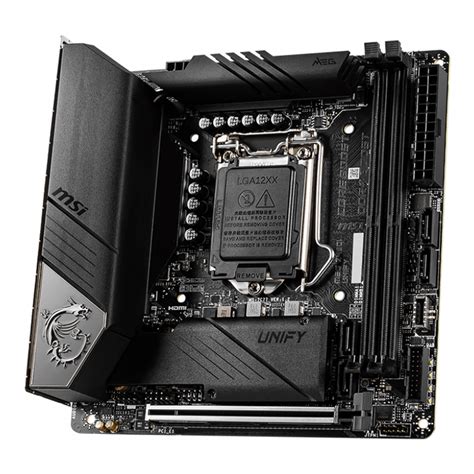 Mainboard เมนบอร์ด 1200 Msi Meg Z490i Unify