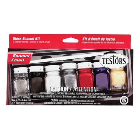 Testors Enamel Paint Set, 9115X, Gloss - Walmart.com - Walmart.com