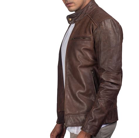 Unleash Your Inner Rebel With Our Brown Biker Leather Jacket