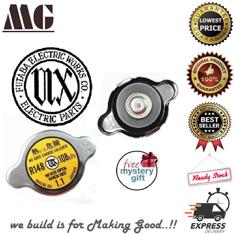 FUTABA RADIATOR PRESSURE CAP R148 MADE IN JAPAN HIGH QUALITY | Shopee ...