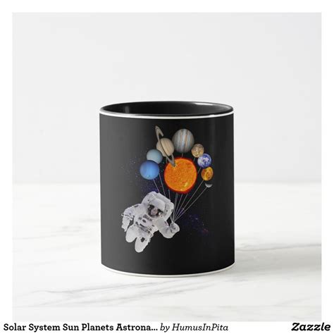 Solar System Sun Planets Astronaut Milky Way Mug Mugs Solar System