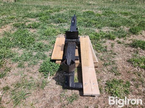 Shop Built Log Splitter Bigiron Auctions