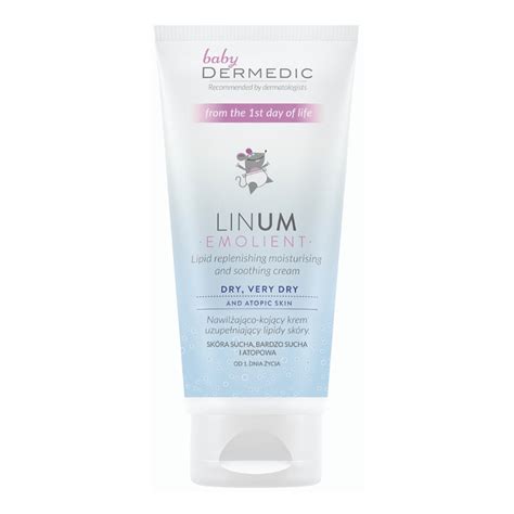 Dermedic Linum Emolient Baby Lipid Replenishing Moisturising And