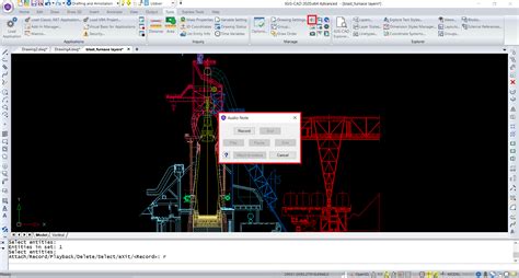 How Can I Use Audio Note IGiS CAD