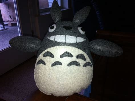 Totoro Plush · A Bear Plushie · Needlework Sewing And Felting On Cut