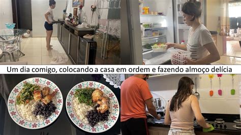 Um Dia Comigo Cuidando Do Lar E Fazendo Um Almo O R Pido E Facil Super