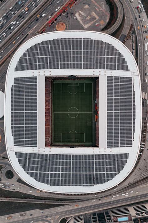 Aerial View of a Stadium · Free Stock Photo