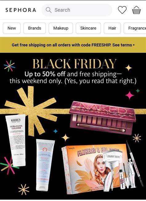 Sephora Black Friday 2024 Ad Gale Consuela