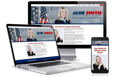 Political Website Packages Online Candidate