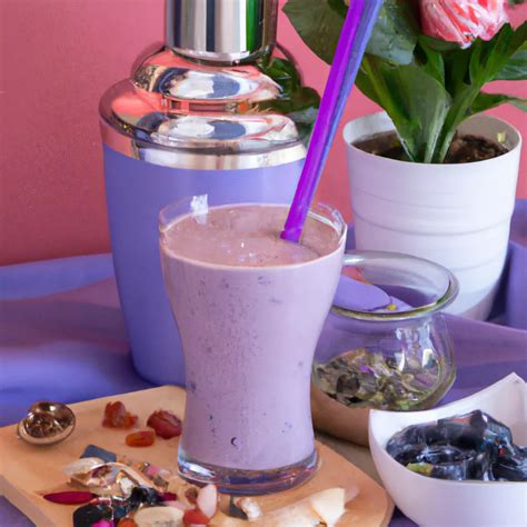 Blaubeer Mandel Shake Vegan Vegane Rezepte Veganer Food Blog