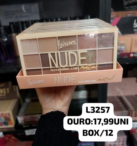 Paleta De Sombra Nude Luisance L Direto Da