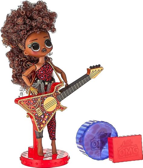 L O L Surprise Mini Lalka Omg Remix Rock Ferocious And Bass Guitar