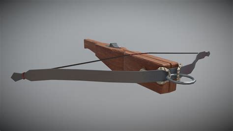 Medieval Crossbow 3d Model By Olemidthun [c35335a] Sketchfab