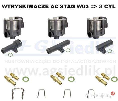 Instalacja Gazowa LPG AC STAG 200 GoFast AC W03 3 Cyl Reduktor AC