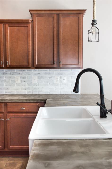 Gorgeous Brick Diy Backsplash Tutorials