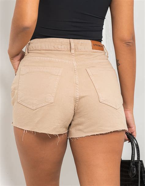 Short Saia Jeans Nude Ateli Vallentina Moda Feminina