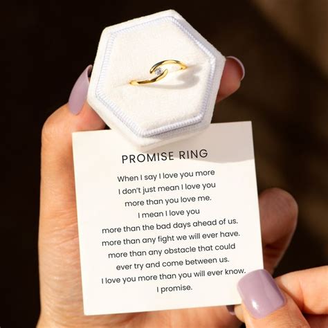 Bypass Promise Ring In 2024 Promise Rings Promise Ring Quotes Love