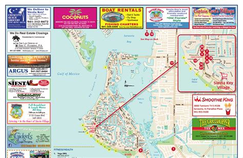 Siesta Key Visitor Guide And Maps By James Hance At