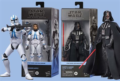 Hasbro Star Wars The Black Series Commander Appo And Darth Vader