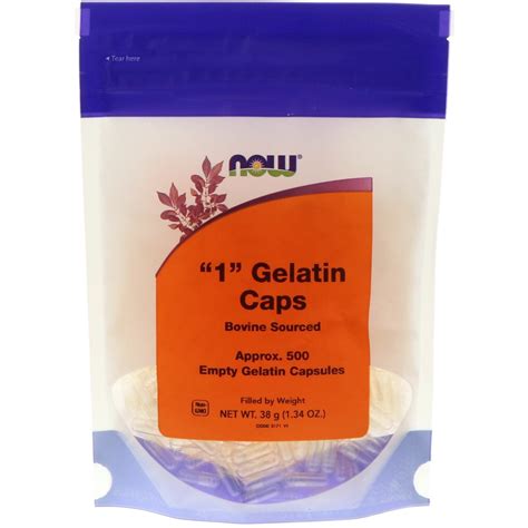 NOW Foods - Gelatin Capsules - Encapsulate Your Own Powders