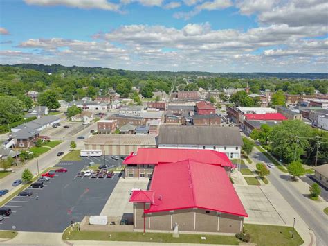 Aerial Drone Photos of the Martinsville, IN Fire Station