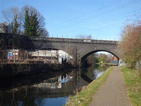 Camp Hill Line Bridge On The Worcester Birmingham Canal In Stirchley