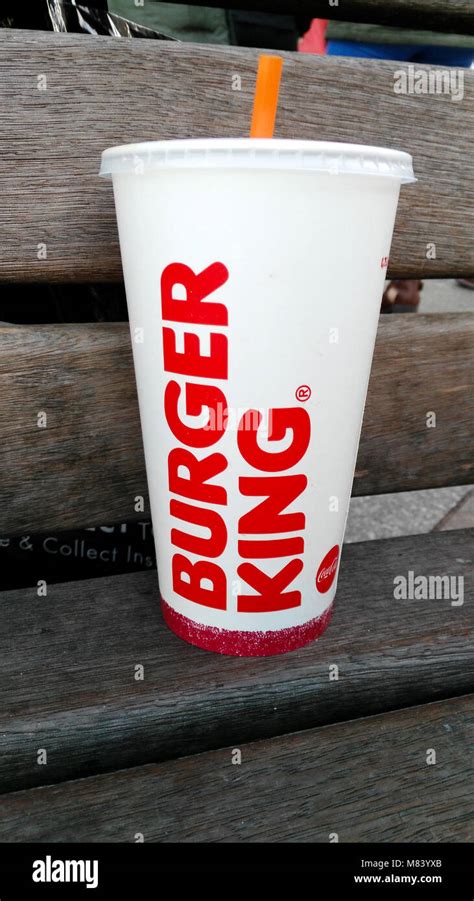 Burger King Cup Stock Photo - Alamy