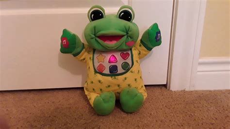 Leap Frog Baby Tad Hug And Learn 1999 Toy Youtube