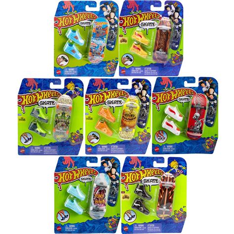 Hot Wheels Skate Fingerboard Singles Mix Random Pack