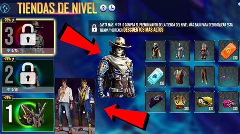 Ya Llego La Tiendas De Nivel Diamante Royale Y Oro Royale En Free Fire