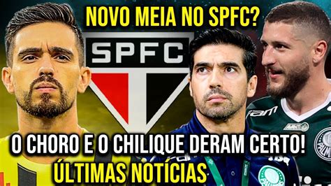 NOVO MEIA NO SÃO PAULO ÚLTIMAS NOTÍCIAS DO SPFC DO MISTER DORIVAL