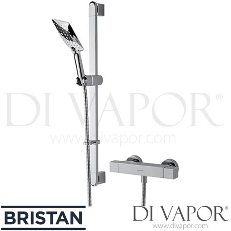 Bristan Qd Shxsmff C Quadrato Thermostatic Bar Shower With Single Function Handset Spare Parts