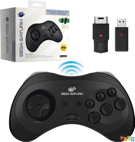 Controle Sem Fio Retro Bit Sega Saturn Vgdb V Deo Game Data Base