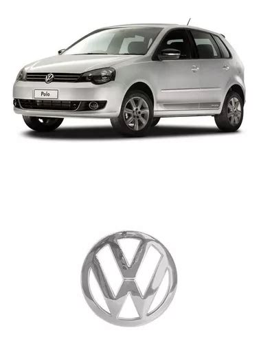 Emblema Dianteiro Volkswagen Polo 2012 2013 2014 Cromado Parcelamento