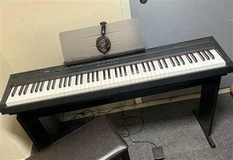 Цифровое пианино yamaha p105 наушники стойка | Festima.Ru - Мониторинг ...