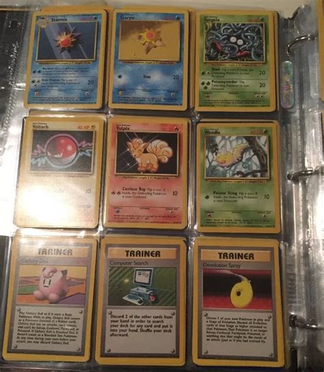 POKEMON Original Base Set 102 102 Complete Vintage Set Includes