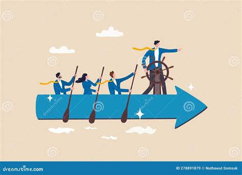 Teamwork Help To Success Vector Illustration Cartoondealer