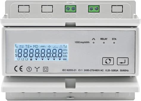 Medidor De EnergíA Inteligente Tuya WiFi ZigBee trifásico