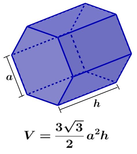 Como Calcular O Volume De Um Prisma Hexagonal Printable Online