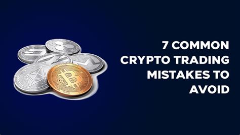 Most Common Mistakes In Crypto Trading Part Cryptochartmakers