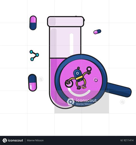 Nanoparticle Research Animated Icon download in JSON, LOTTIE or MP4 format